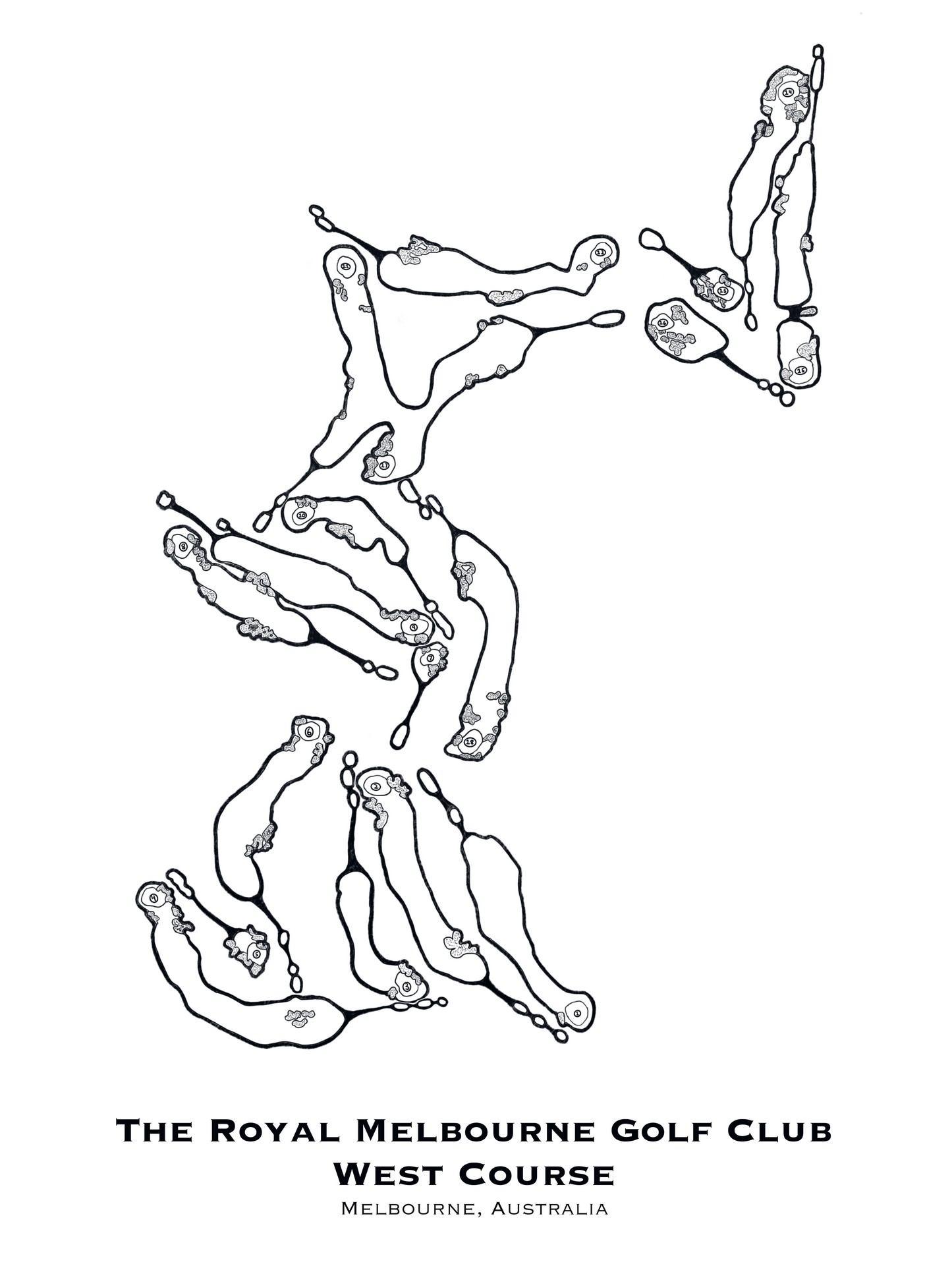 The Royal Melbourne Golf Club - West Course